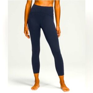 Lululemon Instill High-Rise Tight 25’’ navy blue, women’s size 6